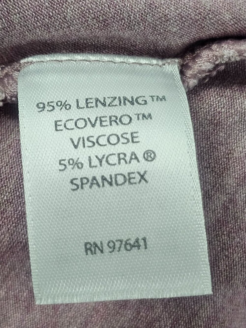 J. Jill Wearever Women Tunic Top Lavender V Neckline 3/4 Sleeve Size XL Stretch - Picture 11 of 13